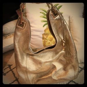 Authentic Gold Michael Kors Bag